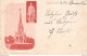 CPA Laeken-Monument Léopold 1er-Timbre-RARE       L1945 - Other & Unclassified