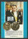 FINLAND 1983 President Mauno Koivisto Stamp Michel 937 On Advertising Sheetlet - Cartas & Documentos