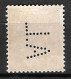 1 04	04	08	N°	272	Perforé	-	AL 125 - Used Stamps