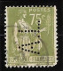 1 04	04	11	N°	284a	Perforé	-	AL 125 - Used Stamps