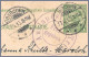 LUXEMBOURG - 1915 OBERCORN T-33 - 5c Arms Postal Card To Umstand-Kettwig, Germany. WW1 Censor. - Entiers Postaux