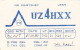 AK 210458 QSL - USSR - Nr Kuibyshev - Radio Amateur