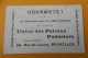 CHROMO  " Union Des Patrons Patissier "  -  Inauguration Du Premier Chemin De Fer Belge  -  (10.5 X 7.5 Cm) - Liebig