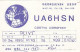 AK 210484 QSL - USSR - Georgievsk - Radio Amateur