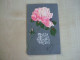 Carte Postale Ancienne Gaufrée ROSE Je Les Ai Cueillies Pour Vous - Flores