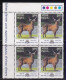 T/L Block Of 4, India MNH 2000,  Indepex Asiana, 3.00 Sangai Deer, Animal, (cond., Creased ) - Hojas Bloque