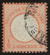 Deutsches Reich   .   Michel    .   3  (2 Scans)    .    O     .     Gestempelt - Gebraucht