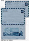 Tunisie Aérogramme N°1 + 2 ( X 4 ) Monastir Djerba  Air Letter Entier Entero Ganzsache Lettre Carta Belege Airmail Cover - Tunisia