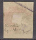 EXCEPTIONNELLE COMBI "R RELIE Au CADRE" + " LIGNE BLANCHE (Spink)" N°47eg BE Signé Cote >900€ - 1870 Ausgabe Bordeaux