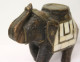 Delcampe - Art-antiquité_sculpture En Bois_Statuette D'éléphant Indien En Armure - Wood