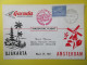 Marcophilie - Enveloppe - Vol Inaugural Djakarta Amsterdam 29 March 1965 - Garuda Indonésian Airways - Indonesien