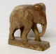 Art-antiquité_sculpture En Bois_Statuette D'éléphant Asiatique - Bois