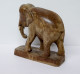 Delcampe - Art-antiquité_sculpture En Bois_Statuette D'éléphant Asiatique - Hout
