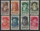 Portugal Stamps 1945 "Portuguese Sailors" Condition MH #644-651 - Unused Stamps