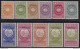 1931 YEMEN (Kingdom And Imamate) - SG 10s/20s Set Of 11 Overprinted SPECIMEN MLH/* - Andere-Azië