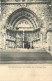 43 - ENTREE PRINCIPALE DE L'EGLISE DE LA CHAISE DIEU - Phototypie A.Bréger Frères Paris  - La Chaise Dieu