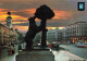ESPAGNE - Madrid - Puertal Del Sol - Détail - Statues - Animé - Vue Générale - Carte Postale - Madrid