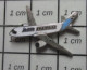 414B  Pin's Pins / Beau Et Rare / AVIATION / AVION COMMERCIAL AIRBUS ? AIR INTER - Vliegtuigen