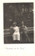 FANCY CARDS, ELEGANT MAN AND WOMAN WITH HAT ON BENCH, SWITZERLAND, POSTCARD - Sonstige & Ohne Zuordnung