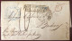 Etats-Unis, Lettre De La Nouvelle Orléans 6.8.1836, PAID (bleu) + PAYS D'OUTREMER PAR LE HAVRE, Pour La France - (C161) - Marcophilie