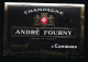 Etiquette Champagne Réserve André Fourny Cumieres  Marne 51  Avec Collerette - Champagner