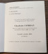 Carton D'Inauguration De L'Exposition Charlotte Corday - André Damien Maire De Versailles - Unclassified