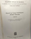 Recueil De Textes Sociologiques D'Emile Waxweiler 1906-1914 - Introduction Par F. Vanlangenhove - Psychologie/Philosophie