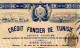 T-CFR Crédit Foncier De Tunisie 1891 - RARE - Banque & Assurance