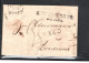 1825 , " KÖNIGSBERG PR" Klarer L2 Mit " C.P.R.5 " Klar , Kpl. Brief N. Frankreich  . Ostpreussen  #204 - Briefe U. Dokumente