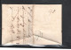 1825 , " KÖNIGSBERG PR" Klarer L2 Mit " C.P.R.5 " Klar , Kpl. Brief N. Frankreich  . Ostpreussen  #204 - Cartas & Documentos