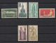 Delcampe - Série Complète De 12 Timbres Neuf* Laos Poste Aérienne 1951-1952 N° YT PA1 à PA12 - Laos