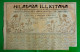 T-ES Hiladora Illicitana 1925 Elche (Alicante) Espana Cm 51 X 22 - Andere & Zonder Classificatie