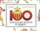 Monaco 2024 - Bloc - Centenaire De L' Association Sportive De Monaco ** - Unused Stamps