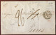 Etats-Unis, Achemineur New-York Sur Lettre De La Havane, Cuba 22.6.1856 Pour La France - (B1357) - Storia Postale