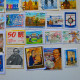 Delcampe - ITALIA 2018 ANNATA COMPLETA DI 59 FRANCOBOLLI USATI SU FRAMMENTO - 2011-20: Used