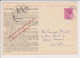 Italia 1963 Assicurativa Di Volo Intero Postale Siracusana Lire 40 Assicurazione La Vittoria X USA Alamo Texas LEGGI - Entero Postal