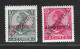 Portugal Azores Stamps |1911 | D. Manuel II Republica And Assitencia | #1-2 | MH - Açores