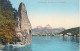 Switzerland Postcard Schillerstein Brunnen Mythen - Autres & Non Classés