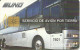 Mexico: Telmex/lLadatel - 2000 UNO Servicio De Avión Por Tierra. Autobus - Mexiko
