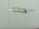 Beautiful Small Pocket Knife Folding Knife Brushed Metal #2335 - Strumenti Antichi
