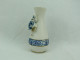Beautiful Small Porcelain Vase With Blue Roses 12cm #2339 - Vazen
