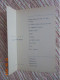 1954 Menu De Marriage - Rotisserie Du Coq Hardy, Chez Sam, Le Cuisinier Troubadour, Pontchartrain, Neauphle Le Chateau - Menú