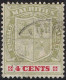 MAURITIUS 1910 KGV 4c Pale Yellow-Green And Carmine SG184 FU - Mauritius (...-1967)