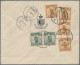 Delcampe - China: 1924/1925, Three Entires To Switzerland Bearing Attractive Frankings Of 1 - Lettres & Documents