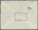 China: 1932. Air Mail Envelope (three Sides Open) Headed 'Flottille Du Yang-Tse/ - Cartas & Documentos