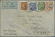 China: 1934, The "Emeraude" Disaster: Total $1.73 Frank Tied "SHANGHAI 21.12.33" - Covers & Documents