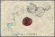 China: 1929, Airmail 30 C. W. Hall Of Classics $1 Etc. As $1.40 Franking Tied Bi - Cartas & Documentos
