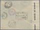 China: 1941, SYS $6.80 Franking Tied "HANKOW 19.7.41" To Registered Air Mail Cov - Storia Postale