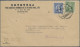 China: 1938/1940, Two Commercial Covers: 1938 25c. Rate From Shanghai 16.8. 38 T - Cartas & Documentos
