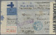 China: 1941. Registered Air Mail Envelope Addressed To France Bearing China SG 4 - Brieven En Documenten